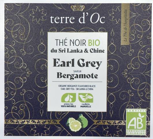 Th  emporter - Th Noir Earl Grey  la Bergamote