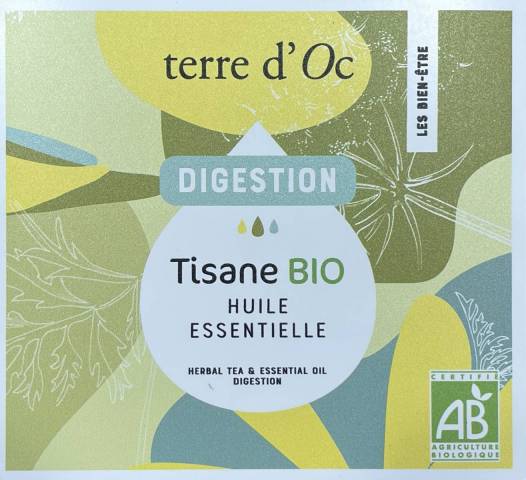 Th  emporter - Tisane aux huiles essentielles DIGESTION