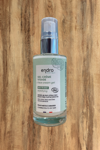 Gel-crme matifiant - Endro Cosmtiques